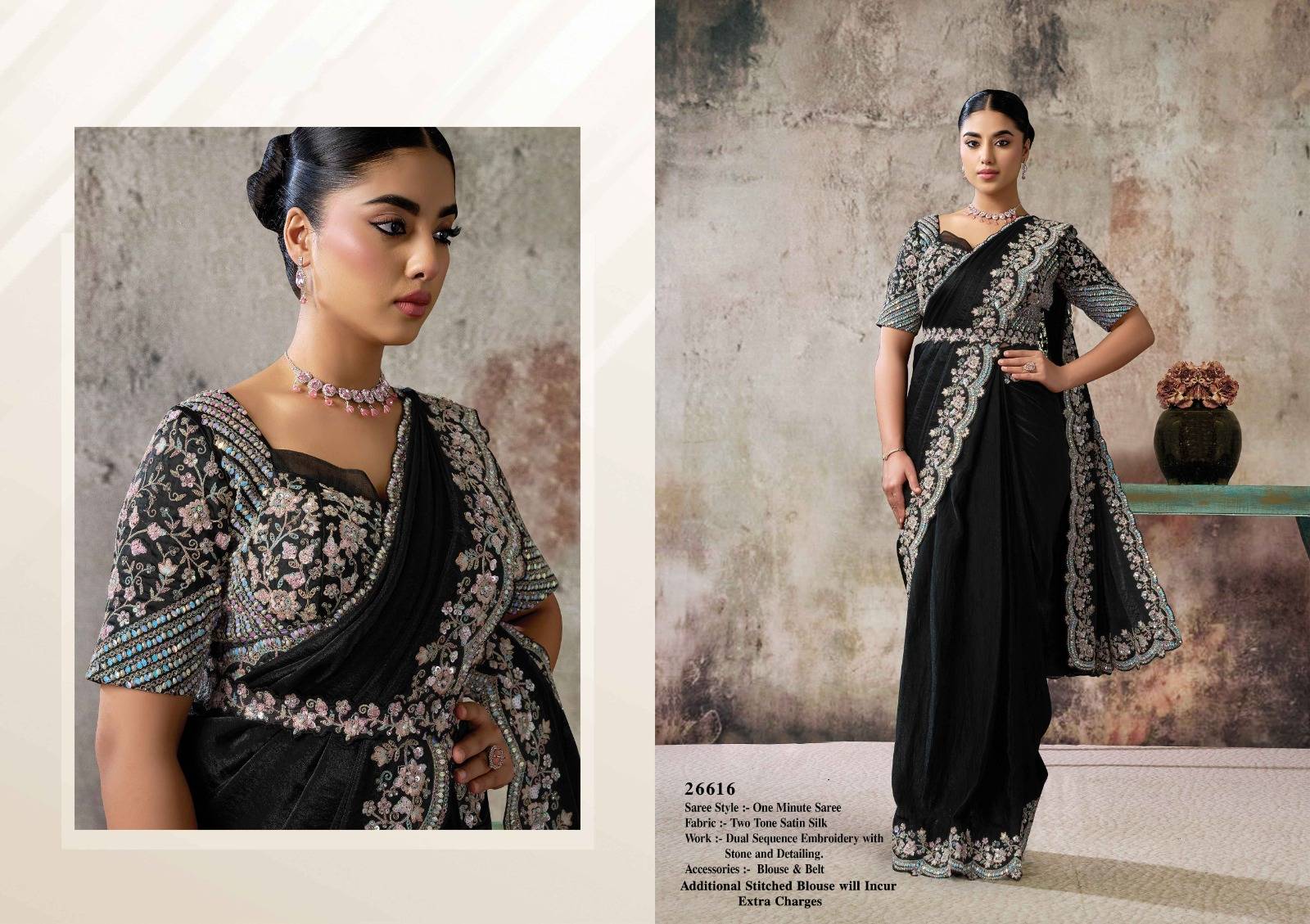 MOHMANTHAN SELENE by Mahotsav 26601 to 26616 Series Indian Traditional Bridal Wear Collection Beautiful Stylish Fancy Colorful Party Wear & Occasional Wear Silk Sarees At Wholesale Price